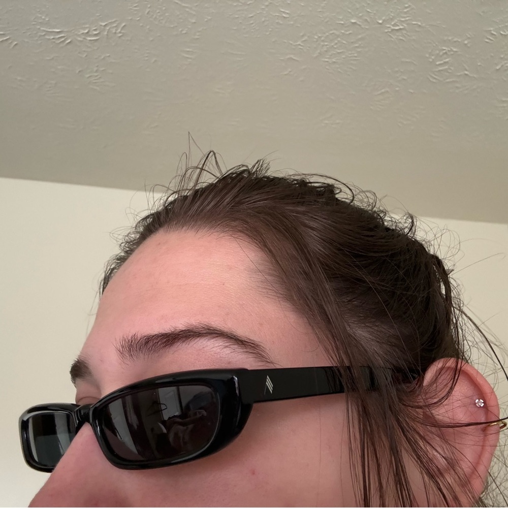 🚨SOLD🚨The Attico “Thea” Black square sunglasses (model no longer made)